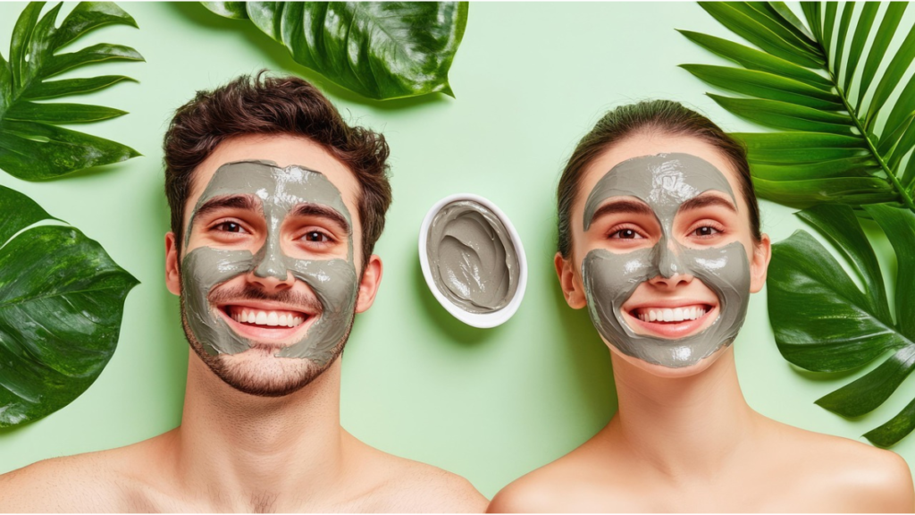 7-step skincare routine for beginners at home using face mask and natural skincare products