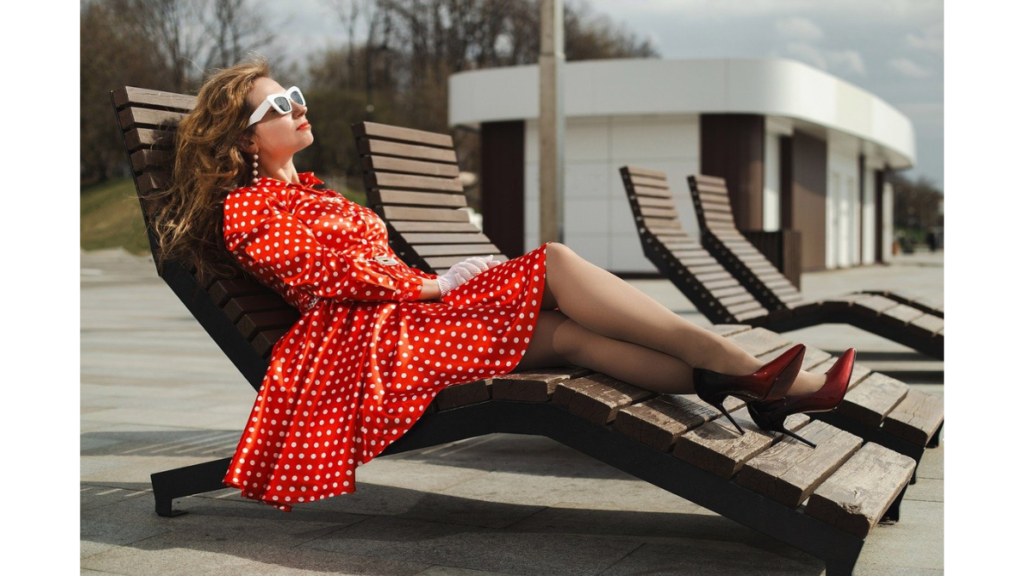 Polka dot fashion style guide 2026 red polka dot dress outfit

